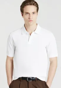 Поло с тремя пуговицами Calliope, Bianco Ottico