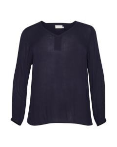 Блуза KAFFE CURVE KC Ami, темно-фиолетовый