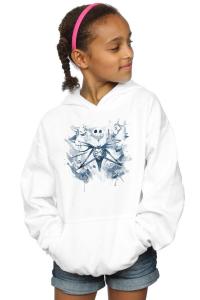 Толстовка с капюшоном «Кошмар перед Рождеством» Disney, белый