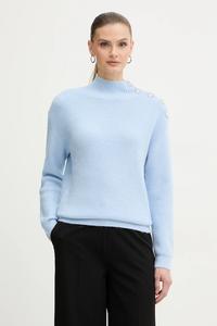 Свитер MSTORI из смесовой шерсти Morgan, синий