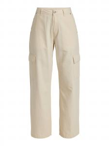 ROXY Широкие карго-штаны 'Left Again' в бежевом цвете