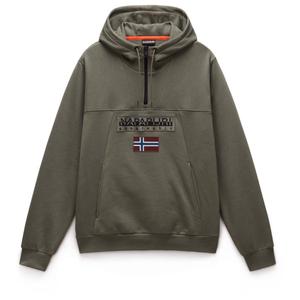 Толстовка Burgee с капюшоном на молнии 2.0 - hoodie Napapijri, Tea Leaf