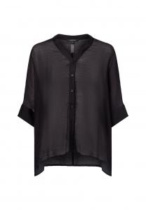 Блуза comma Blouse, Schwarz/Black