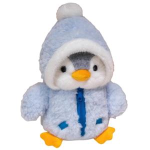 Очаровательные милые костюмы пингвинов плюшевые куклы высота 25см Click, синий