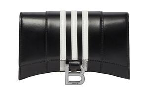 Кошелёк Adidas Hourglass с цепочкой чёрный Balenciaga