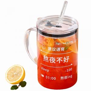 Стеклянные стаканы KAWASIMAYA, Glass Cup (Staying Up Late Is Not Good)