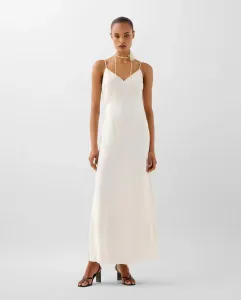 Миди-платье с регулируемыми бретелями Scalpers, бежевый