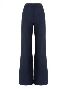 Расклешенные брюки с зигзагообразным узором Missoni, синий