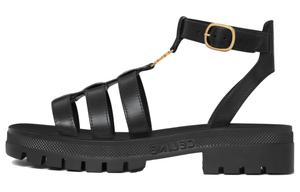 CELINE Кожаные римские сандалии 4 см женские black