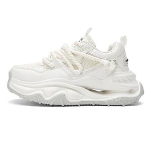 Низкие массивные кроссовки мужские FAIRWHALE, белый серый