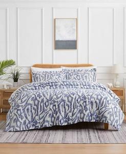 Пододеяльник и накидка из микрофибры Khari Southshore Fine Linens, синий