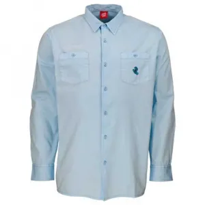 Рубашка с длинным рукавом Santa Cruz Screaming mini hand, синий