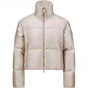 Пуховик женский светло-коричневый Moncler