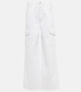Джинсовые брюки карго Minka AGOLDE, белый