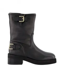 Меховые сапоги Евы Левы Nubikk, черный