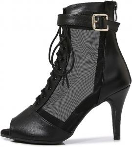 Generic Женские туфли-лодочки JXUZY на высоком каблуке, сандалии, сексуальные кружевные, вечерние, на шнуровке, ботильоны для выпускного