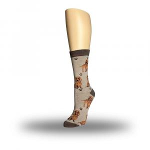 Мужские носки Happy Tails для кошек и собак Happy Tails Socks, цвет Red Dachshund