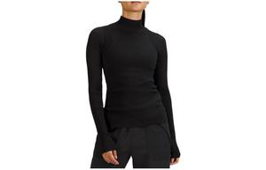 Трикотажная футболка Lululemon, черная