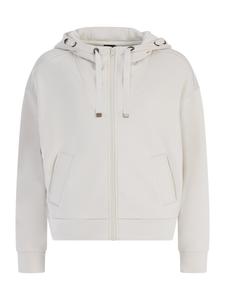 PROTEST Толстовка с капюшоном на молнии 'PRTFace' в цвете Off White