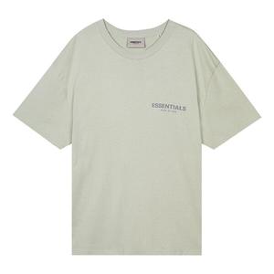 Футболка ss21 t-shirt concrete green Fear Of God Essentials, зеленый