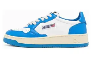 Кроссовки AUTRY Medalist Low-top Leather Sneakers, голубой