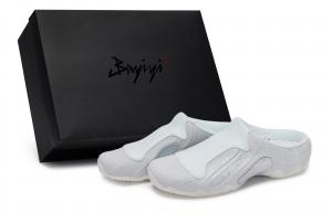 Nike Мужские сандалии Clogposite с закрытым носком, устойчивые к запахам, серебристо-белые