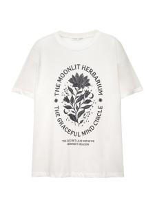 Футболка Pull&Bear Pull&Bear , Off white