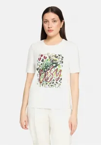 Футболка с принтом mit aufdruck Betty Barclay, Patch Cream Green