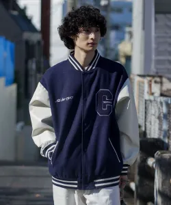 Куртка CONVERSE/(M) Faux Melton Stadium Jacket