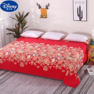 Disney Комплект постельного белья для канга 4х2,4 м (после стирки ~3,7х2,4 м), цвет Red, Prosperous Flower Blooms