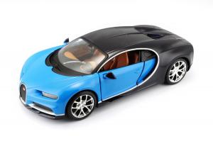 Maisto, Bugatti Chiron, Сине-Черный, 1/24, 31514