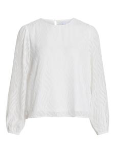 Топ с длинными рукавами в цвете Cloud Dancer Vila