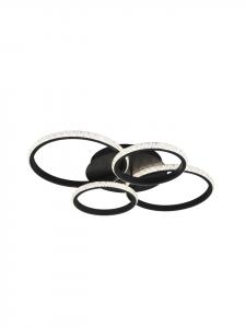 Потолочный светильник CIRES в матово-черном цвете Reality Leuchten