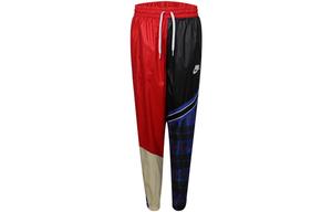 Трикотажные спортивные штаны женские красные Nike