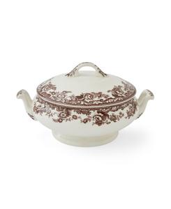 Овощное блюдо Деламер, приготовленное на открытом огне Spode, Brown