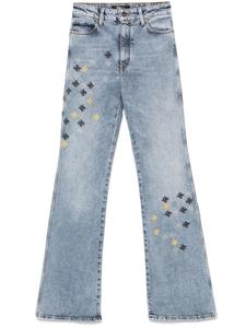 Джинсы AMIRI MA Quad с вышивкой, синий