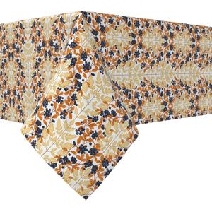 Прямоугольная скатерть, 100 % хлопок, 60х120 дюймов, цветочный 117