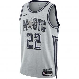 Футболка Franz Wagner Orlando Magic 2024/25 City Edition мужская Dri-FIT NBA Swingman Nike, серый