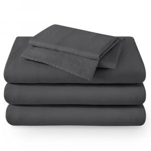 Комплект льняных простыней Bare Home, серый