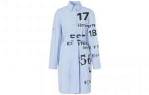 Burberry женское платье с длинными рукавами, цвет Blue