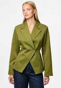 Приталенный блейзер pcfalka nadelstreifen Pieces, Sphagnum