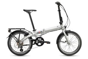 Городской велосипед Coast Hightide No. 03 - 20 дюймов - Faltrahmen - 2025, цвет Silber|Silver