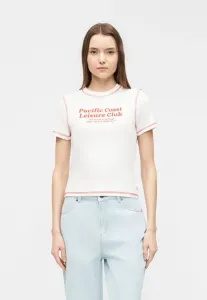 Футболка с принтом в виде тихоокеанского побережья Rip Curl, Optical White