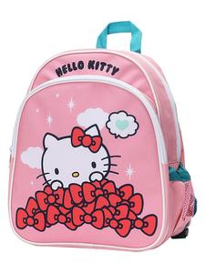 Рюкзак "Hello Kitty" розового цвета - (Ш)27 x (В)32 x (Г)12 см