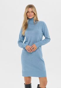 Платье Saint Tropez MILASZ ROLLNECK, Blue Shadow Melange/Mottled Light Blue