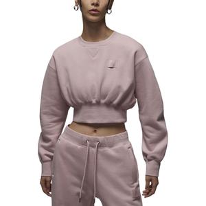 Jordan Флисовая толстовка Flight женская Oxford Pink