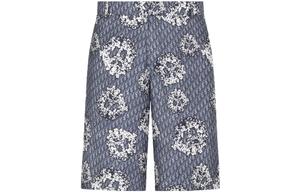 Джинсовые повседневные шорты Tears X Tears для мужчин, синие Dior, синий