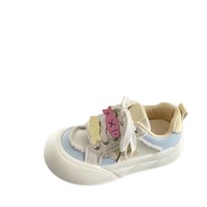 BINGO DUCK Женские противоскользящие скейтерские кеды с низким верхом - небесно-голубые, цвет Sky Blue