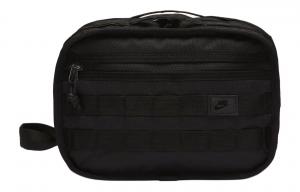 Nike Полиэстеровый портативный поясной рюкзак унисекс черный