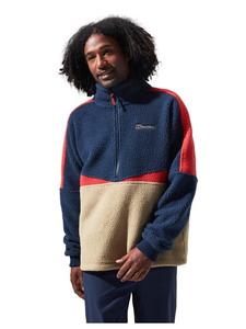 Флисовый свитер Berghaus Fleece, цвет DUSK/KELP/MOLTEN LAVA